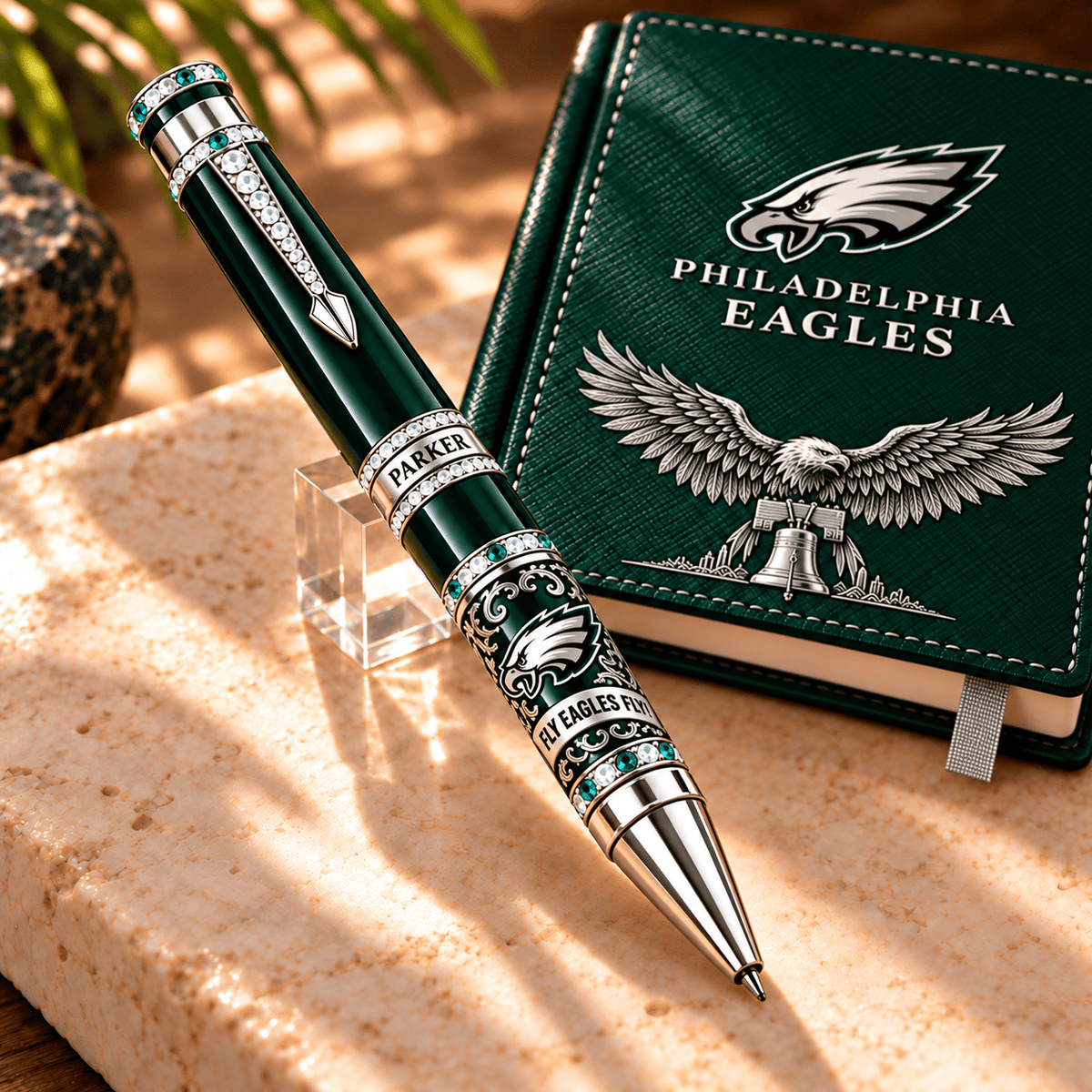 PLDE Jeweled Pen & Notebook Gift Set NHVH