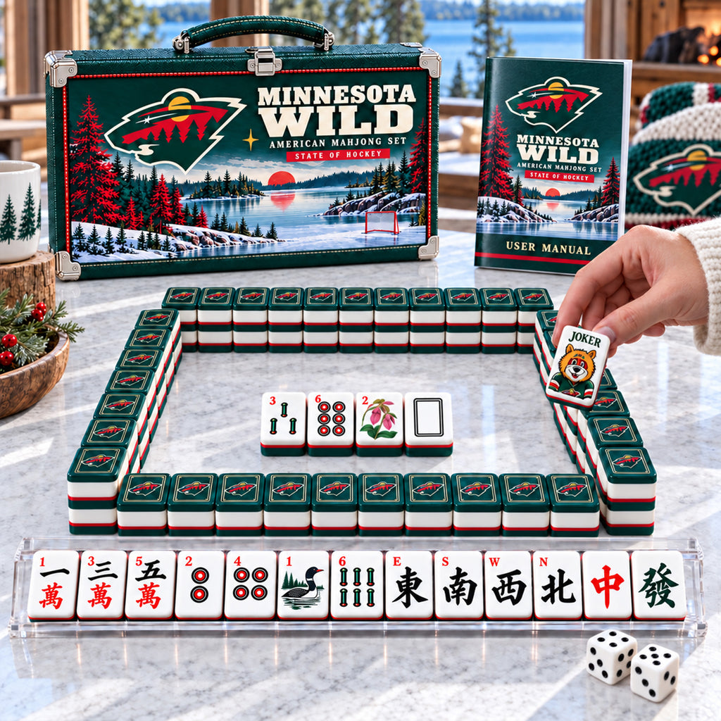Premium MNW Mahjong Tiles Set PVNA
