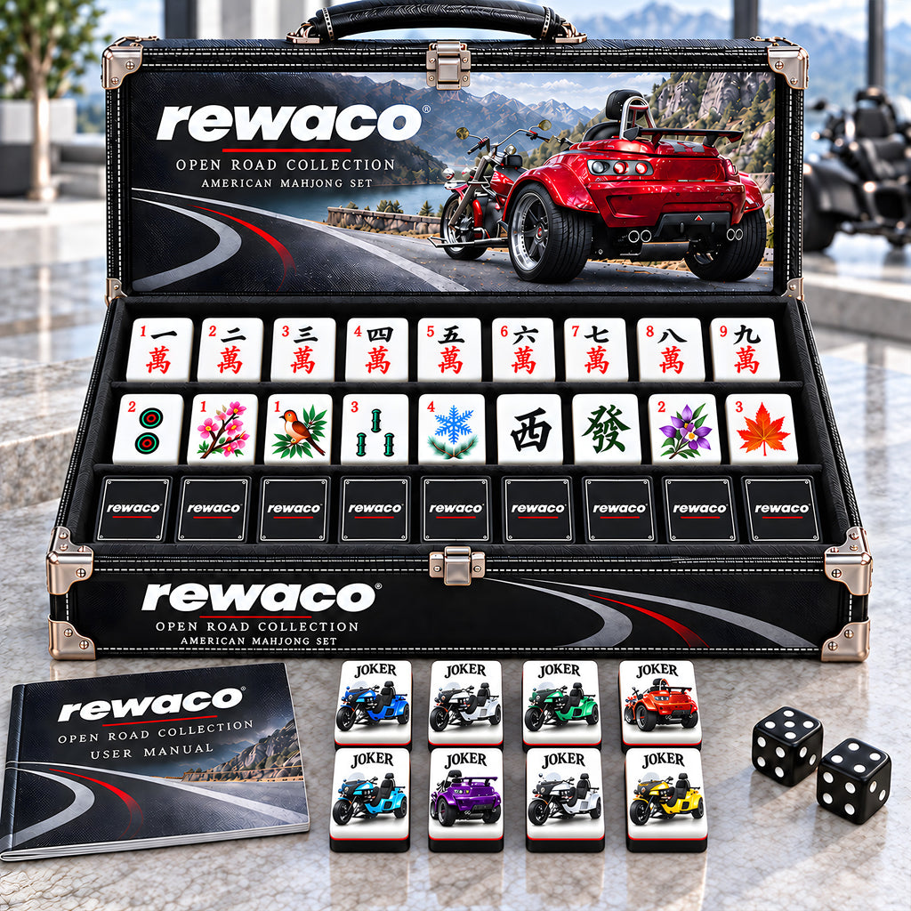 Premium RWC Mahjong Tiles Set PVNA