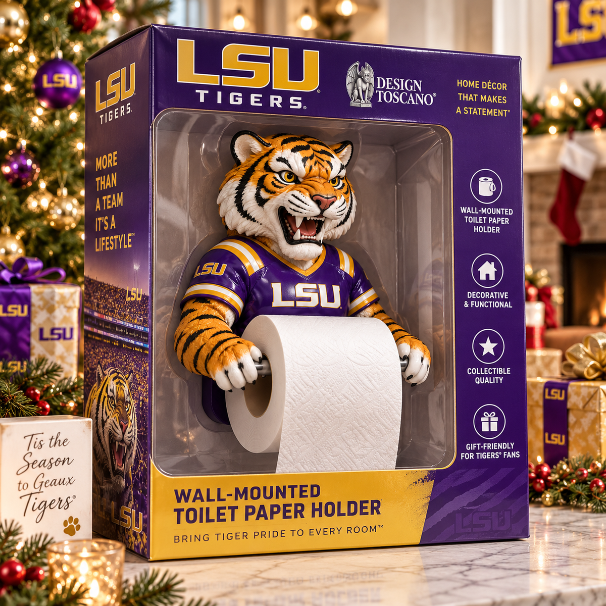 LSU Premium toilet paper holder BMD