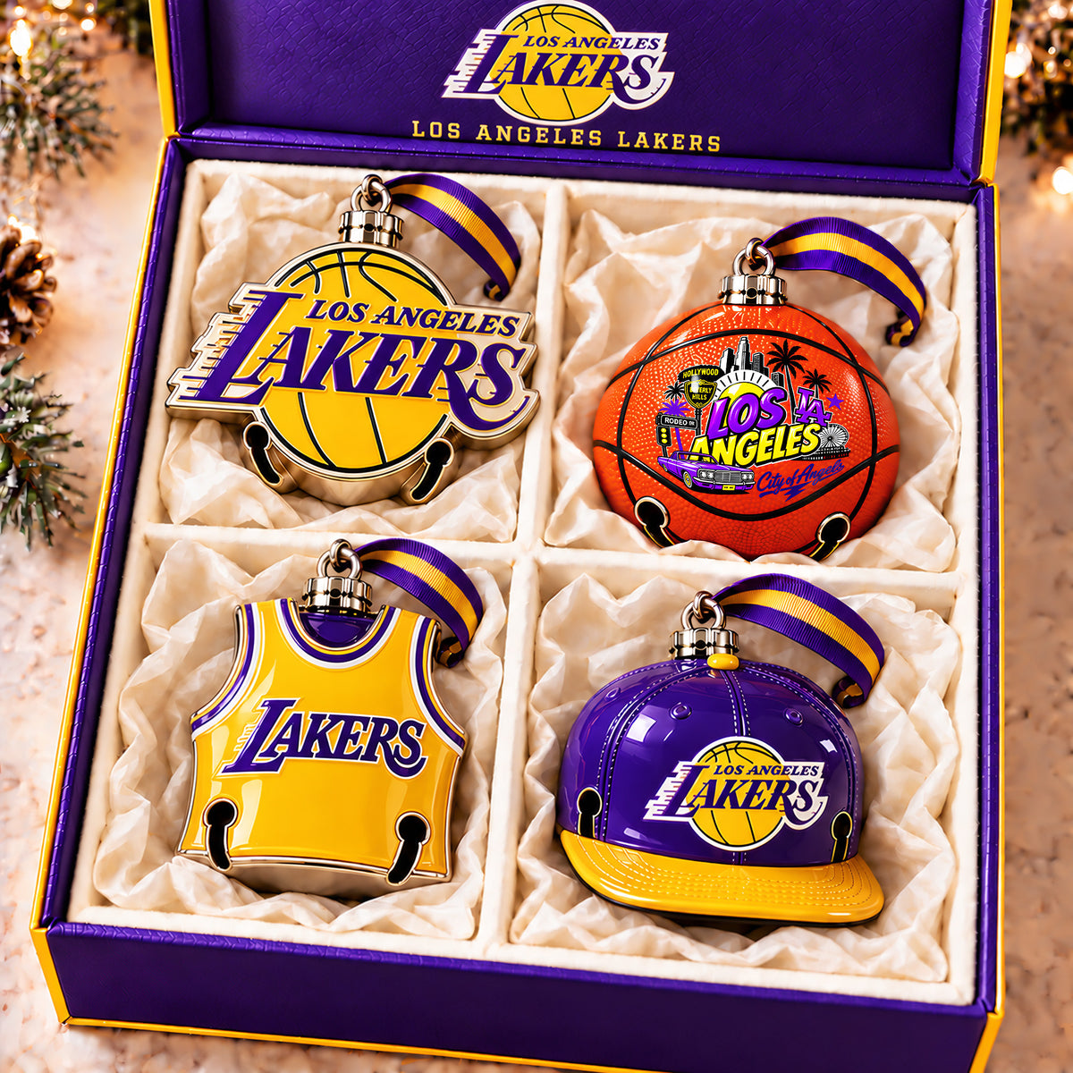 Premium LAL Christmas Bell Ornament PVNA