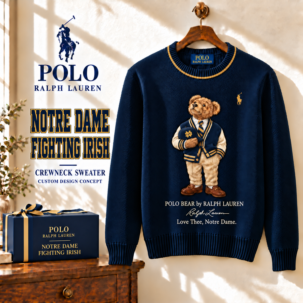 NDFI Premium Crewneck Swerater NHVH
