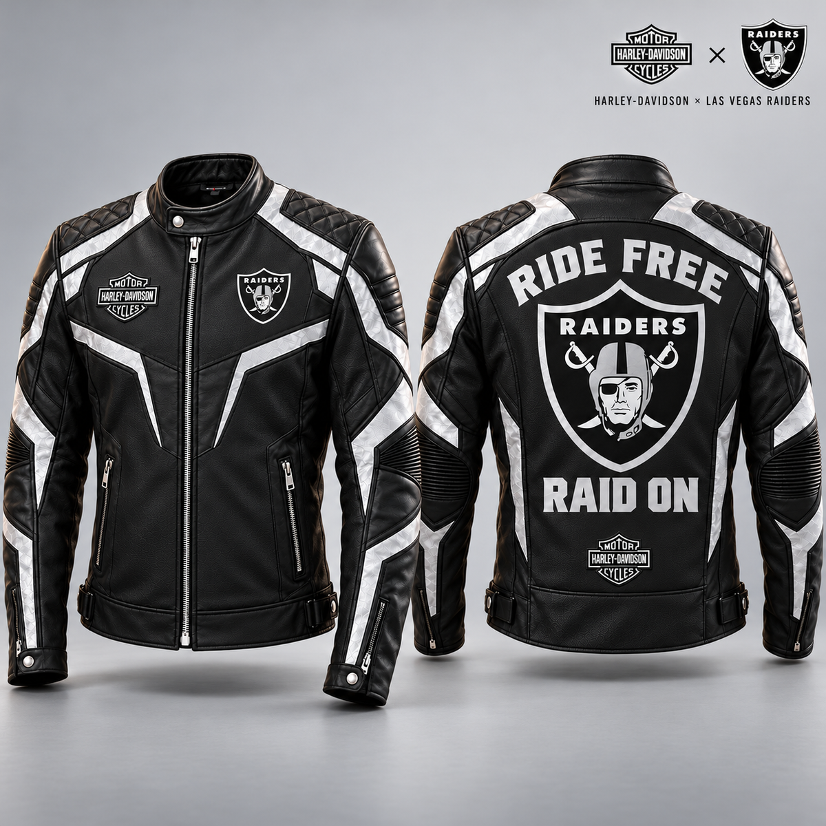 LVR Reflective Biker Jacket PNPA