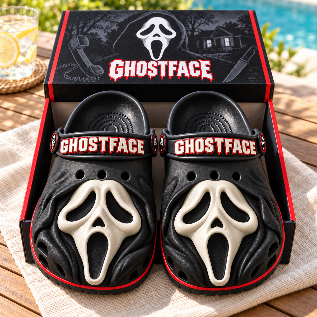 SCRE Premium FIERCE 3D MASCOT CLOGS HQH