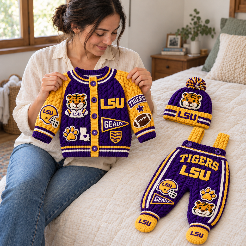 Premium LSU Knit Outfit Set TTMH