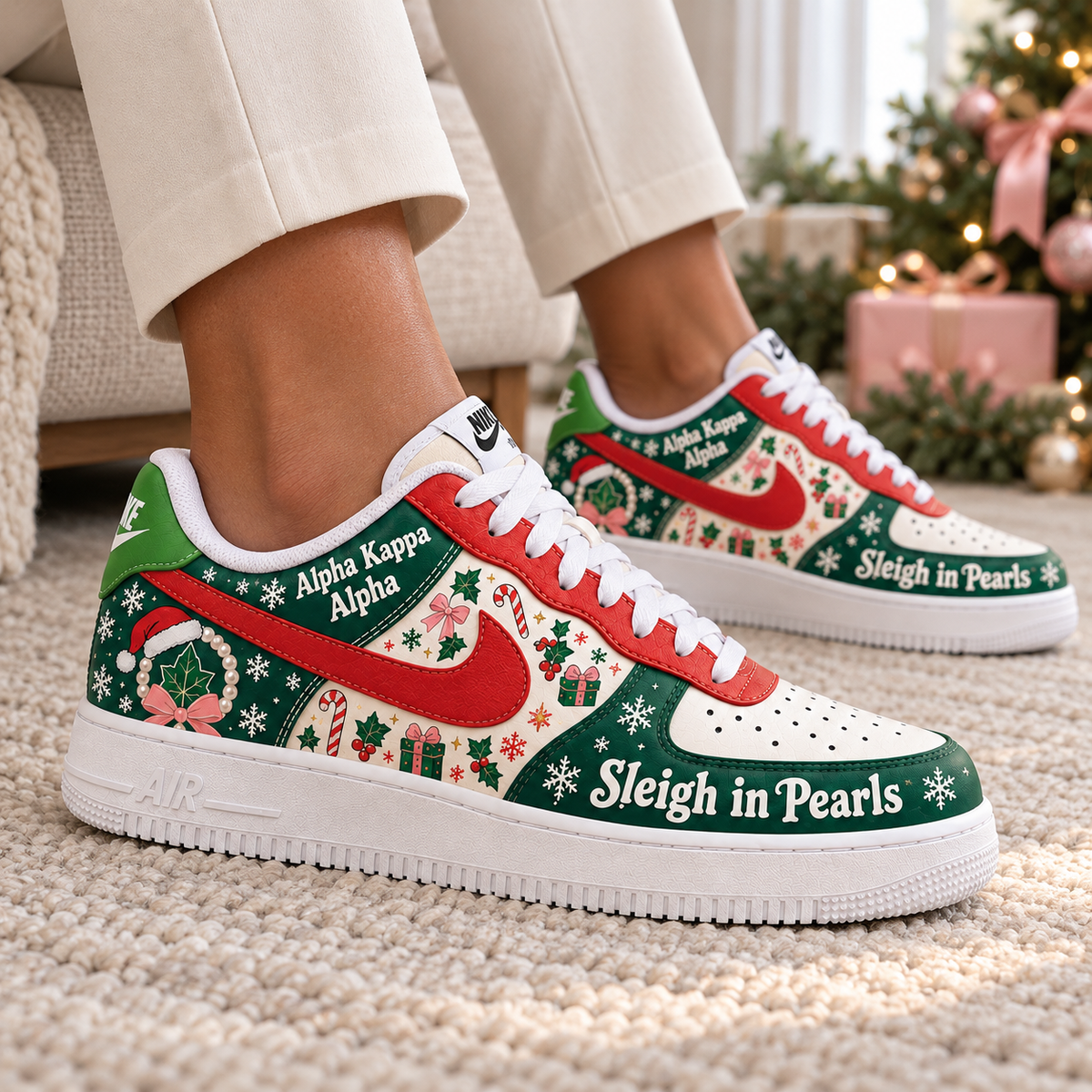 AKA Premium Christmas Low-Top Sneaker PTKL