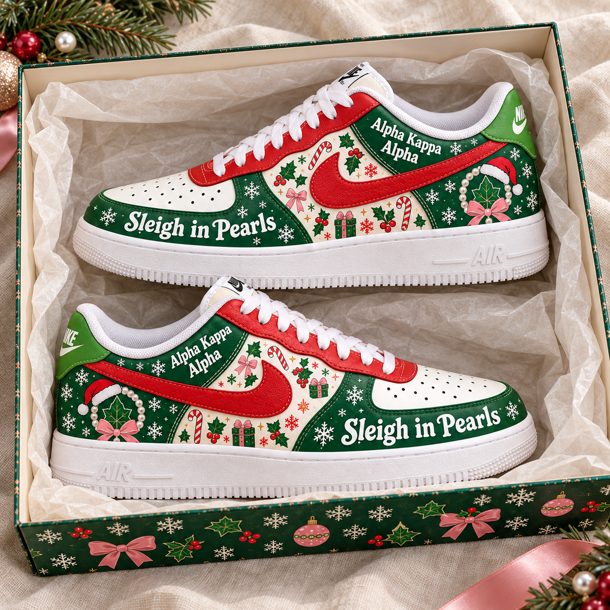 AKA Premium Christmas Low-Top Sneaker PTKL