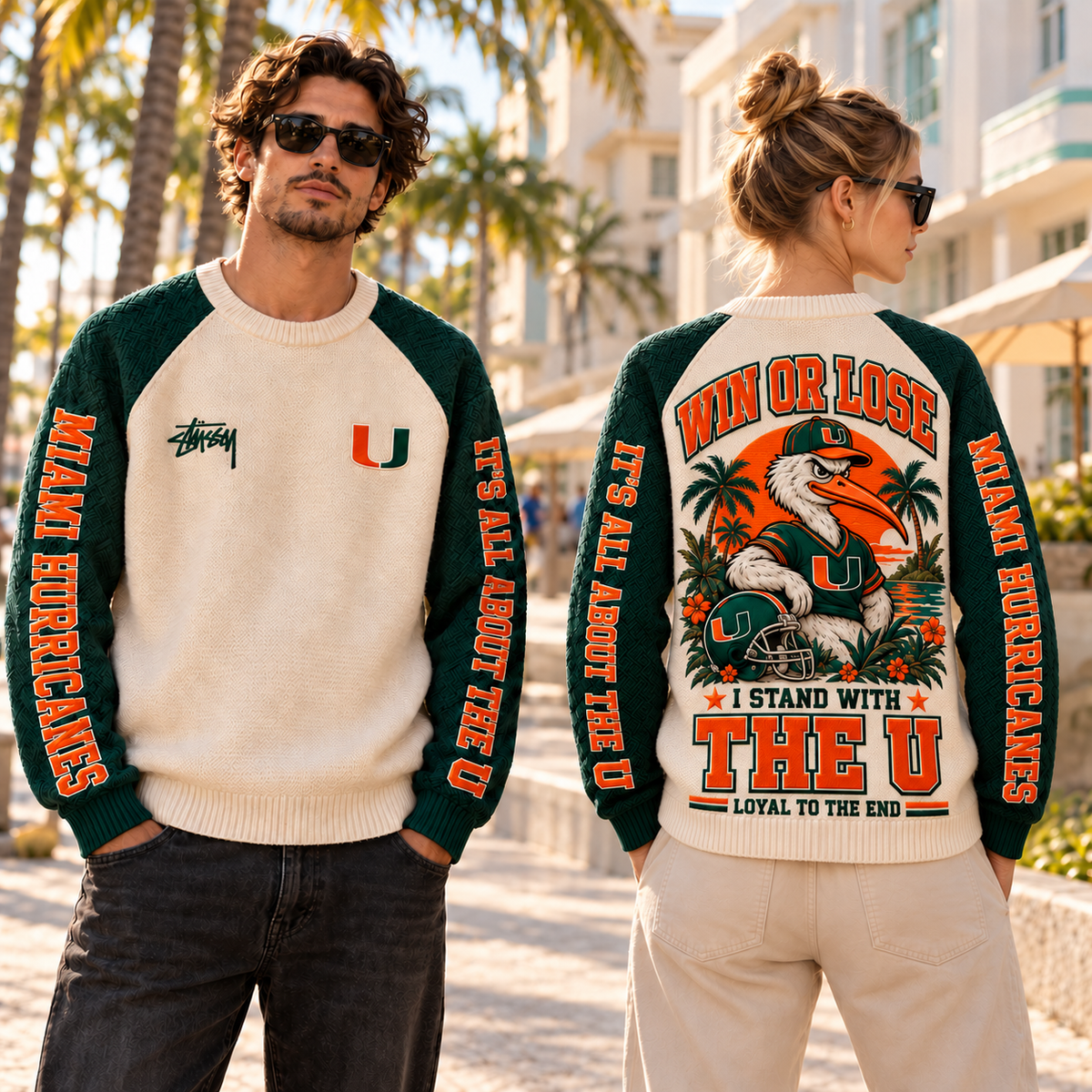 MHC Embroidered Knit Sweater DNBN