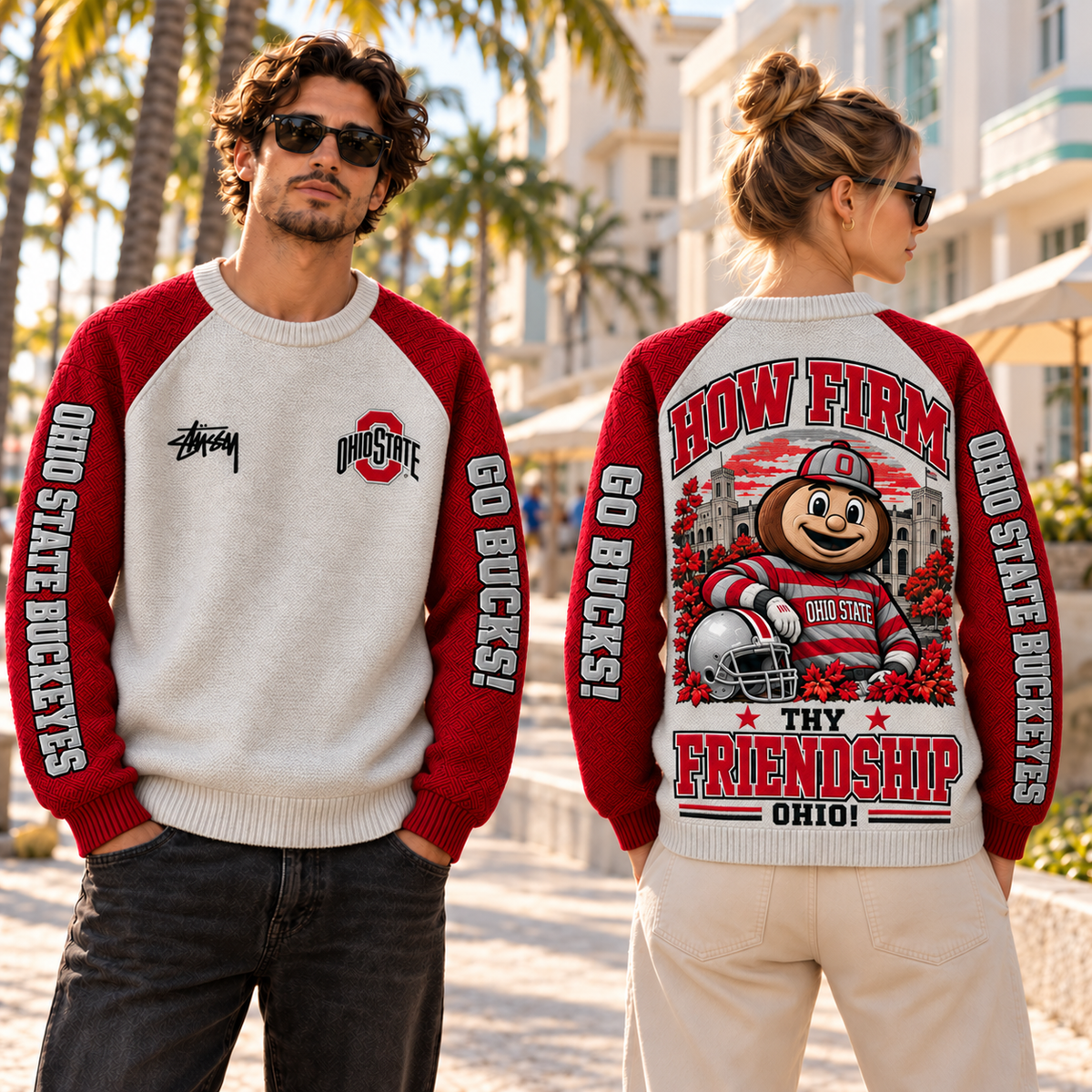 OSB Embroidered Knit Sweater DNBN