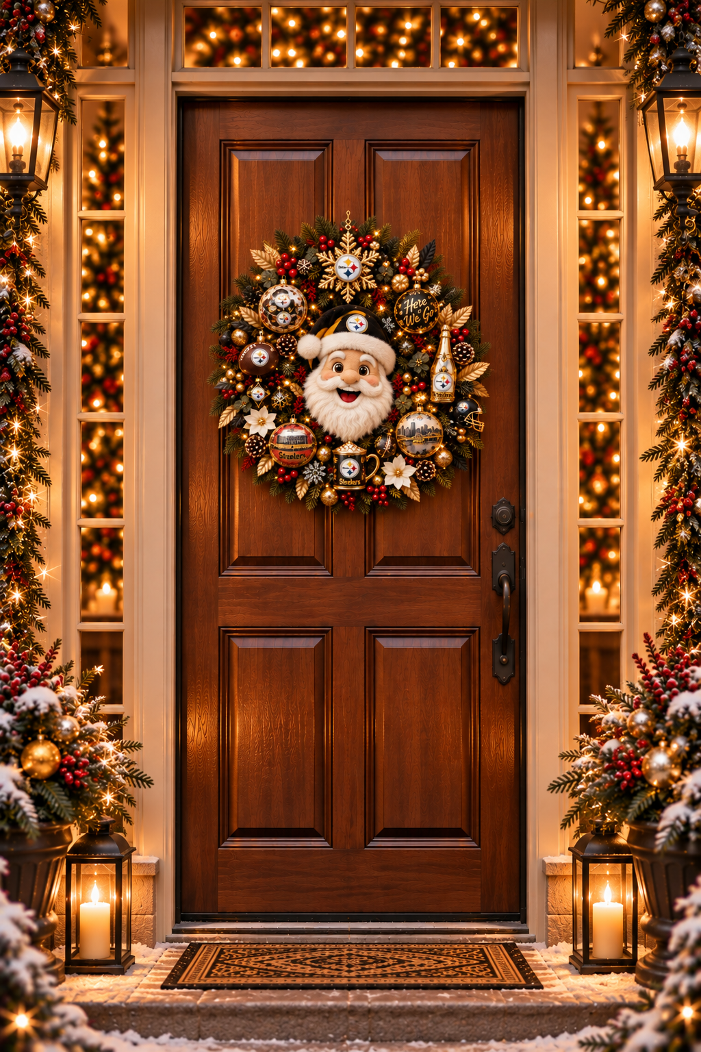 PBS Premium Christmas Ornament Wreath NTTB