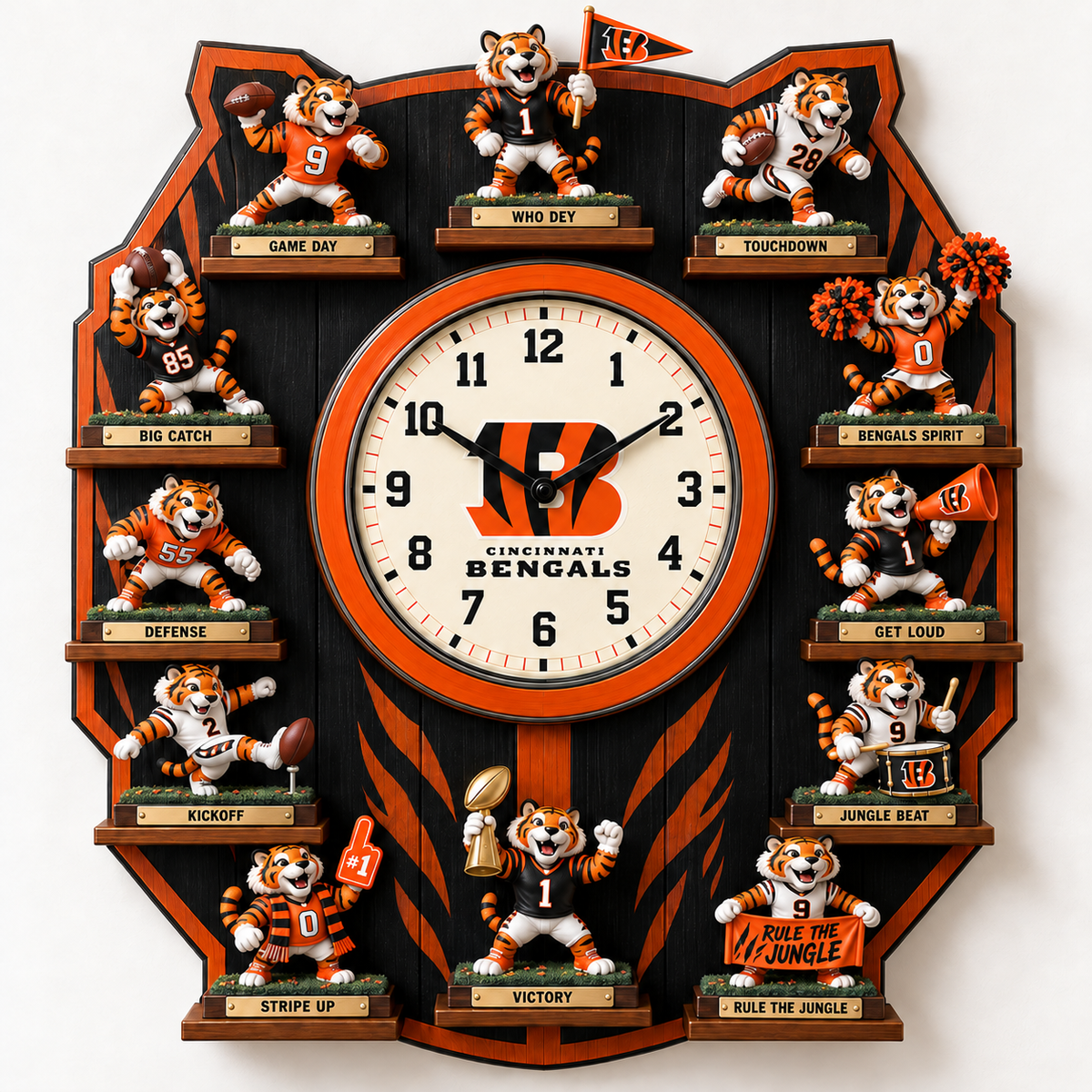 CCBG Premium Mascot Sculpture Clock Collection PTKL