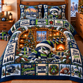 STSH 4 PIECES COVER BEDDING SET PDL (1 FITTED SHEET + 1 FLAT SHEET + 2 PILLOWCASES)