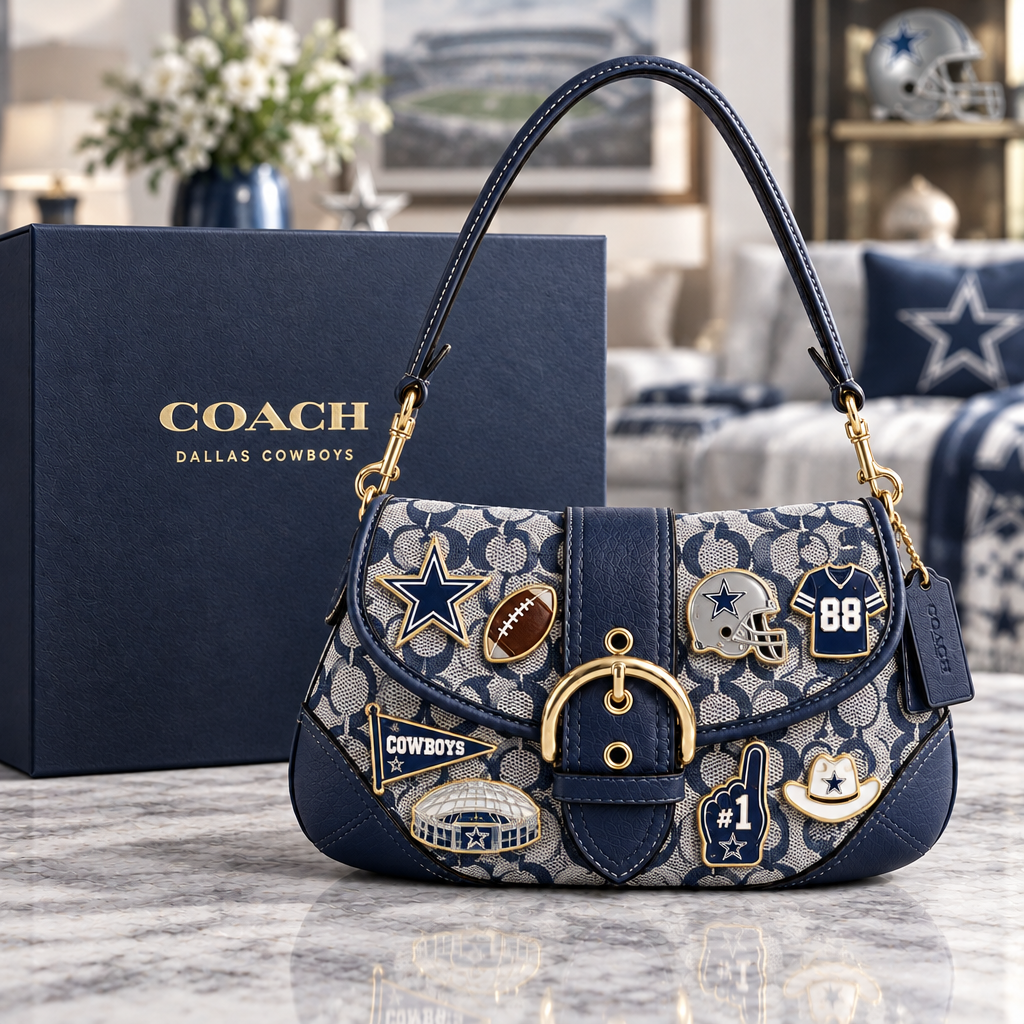 Dallas Cowboys Soho Bag With Charm