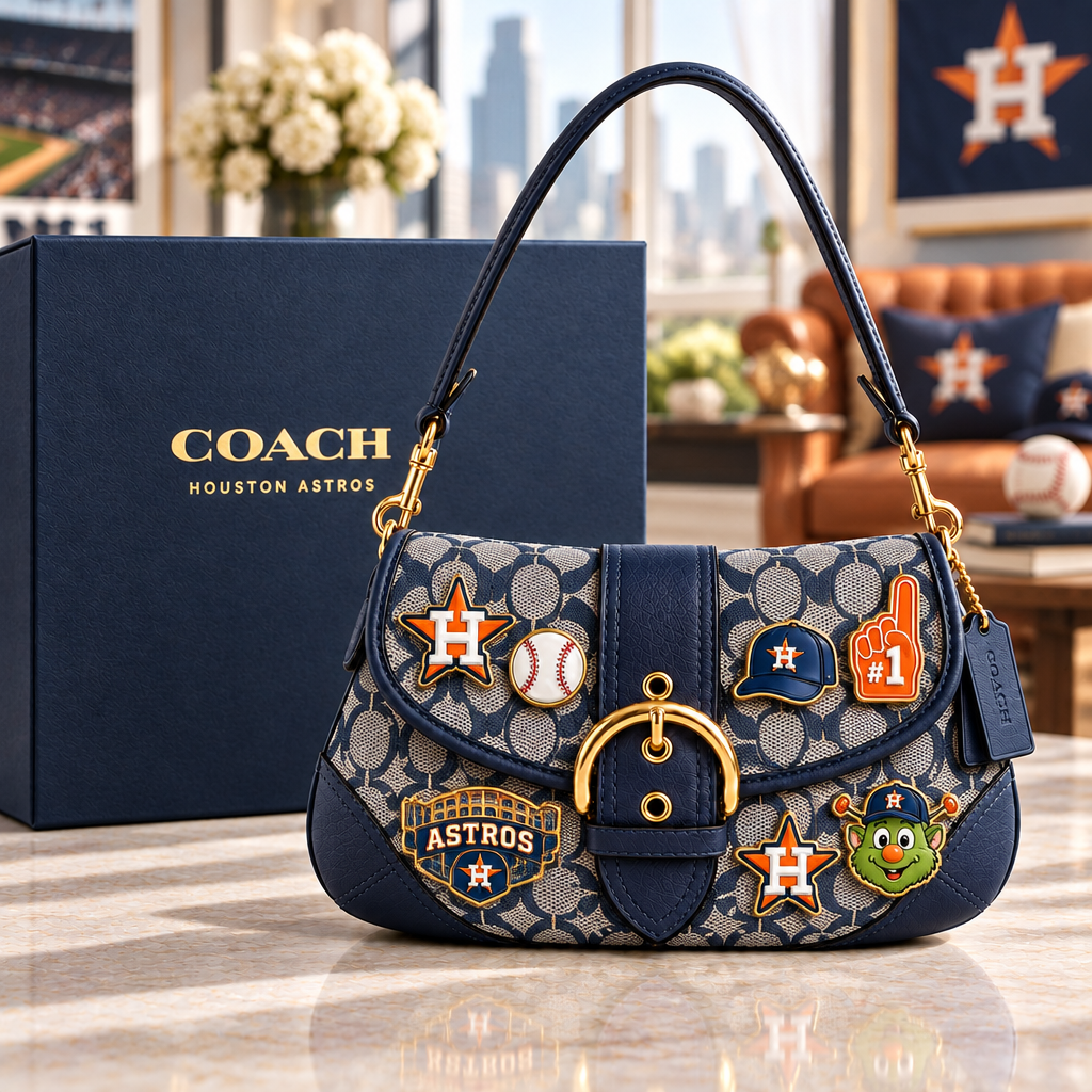 Houston Astros Soho Bag With Charm