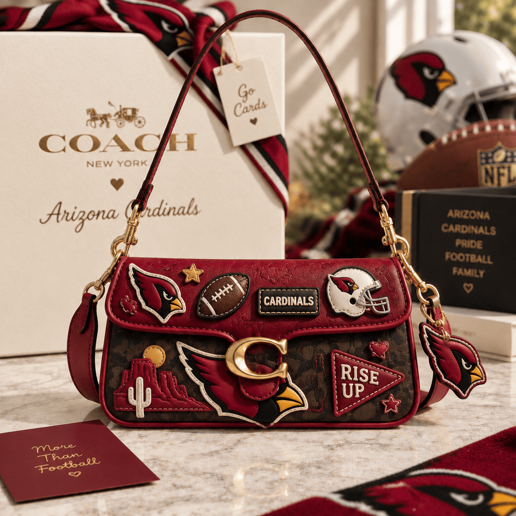 Premium ARCD Coach Shoulder Cross With Charm LNTH